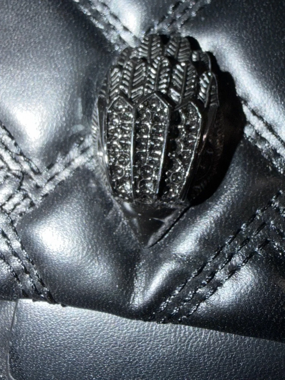 Quilted Shoulder / crossbody Bag in Black